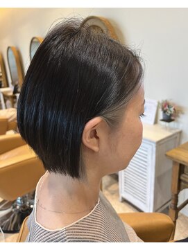 リーブラヘアスパ Libra hair spa 貝塚店 グラデーションボブ＋インナーカラー