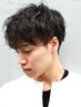 【OPEN記念】メンズカット+ニュアンスパーマ（肩マッサージ付）[銀座]