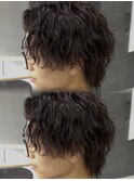 ツイストスパイラル/縦落ちパーマ/マッシュパーマ/メンズパーマ