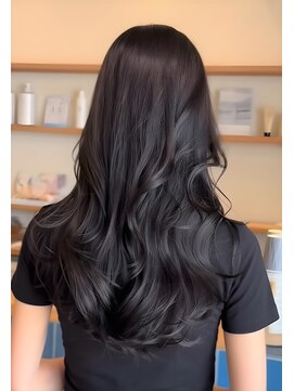 リエットヘアー 杢左店(Lie-et. hair) #艶感#ダークウェーブ#ロング#西尾市美容院#髪質改善