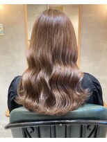 ビューティービースト 中目黒店(beauty:beast)&nbsp;明るめ透明感カラー/ミルクティーブラウン