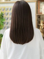 カバーヘア ブリス 川口(COVER HAIR bliss)&nbsp;■オリーブグレージュ大人美人艶感ストレート302-3川口30代40代