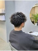 【刈り上げウェーブマッシュ】