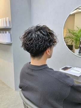 【刈り上げウェーブマッシュ】