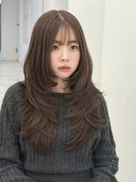 アイトーキョーエス 渋谷(AI TOKYO S)&nbsp;レイヤーカットハッシュカットハイレイヤー韓国ヘアくびれヘア