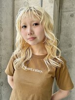 サクラ オモテサンドウ(SAKURA) 抜きっぱなしブロンド/ブリーチ/ハイトーンカラー/ダブルカラー