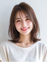 ロッソ ヘアアンドスパ 谷塚店(Rosso Hair&SPA) 前髪顔まわりカット/外ハネボブ/丸みボブ/ショートボブ