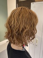 サラジュ 梅田店(SARAJU)&nbsp;saraju　サブリ　くせ毛風パーマ　ウェーブボブ