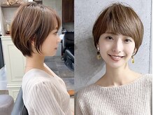【丸みが可愛い♪ショートスタイル】骨格に合わせた美シルエットなスタイルで可愛いショートを堪能ください