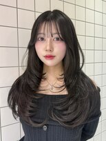 ルームバイシー 新宿(Loom. by Sea)&nbsp;□ 伸ばしかけヘア×ブリーチなしカラー ［髪質改善］