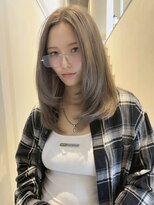 デディトゥ(dedyto)&nbsp;札幌大通レイヤーカットハッシュカット髪質改善韓国ボブ顔周り