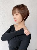 顔周りカット/イメチェン/ショートボブ20代30代40代50代池袋