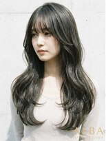 カラープロデュースバイアルバ(color produce byALBA)&nbsp;ミルクティーブロンド/ダークブルー/デジタルパーマ/幡ヶ谷