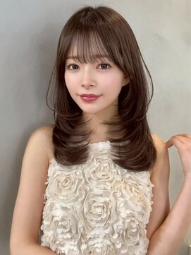 グロー 大宮(GLROW) ♯大宮/透明感カラー/レイヤー/髪質改善/縮毛矯正/ストレート