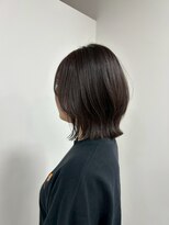 ビーグレイス シモエド店&nbsp;くびれボブ×20代暗髪スタイル