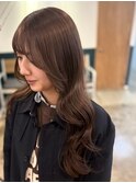 ミルクティーブロンド/ダークブルー/デジタルパーマ/千葉駅