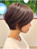 顔型別ヘアスタイル/似合わせ診断/ショートボブ/小顔