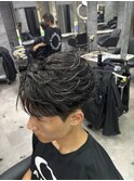 メンズフェザーパーマ