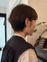 アンプラグド(unplugged)&nbsp;透明感カラー赤み消しブリーチなしショートショートボブ