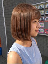 アッシュ 川崎店(Ash)&nbsp;ボブ　オレンジブラウン　オージュア