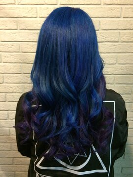 トリックストア(TRICK STORE) ヘアカラー・ブルー＆パープル
