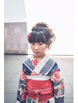 クシュくるお団子ヘアスタイル【網野】