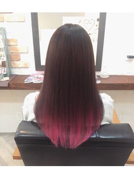 シュパーブ(SUPERBE) インナーカラー☆ピンク