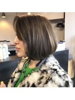 アズヘアー(A's HAIR)&nbsp;ハイライトからのグレージュカラー