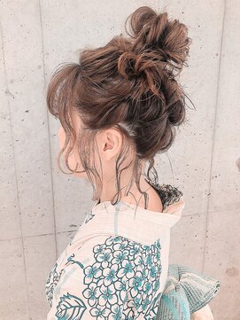 ルラブランシェ(Rula branche) 浴衣ヘアセット【３】