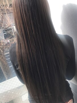 ルシア 東三国店(hair and make lucia) 美髪ストレート×エモグレージュ