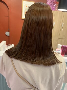 ローレンジウ(LOREN JU) 名駅/名古屋駅/学割U24/レイヤーカット/オージュア/ダブルカラー