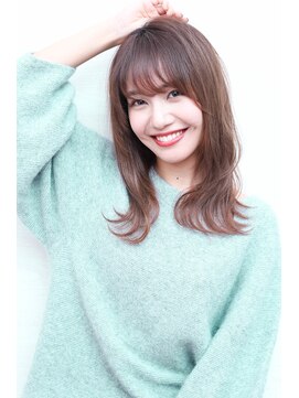 エルサ(Elsa) 【Elsa元町・三宮】ミディアムロブ×ロイヤルブラウン3