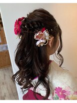 トハユ(TOHAYU)&nbsp;ハーフアップ