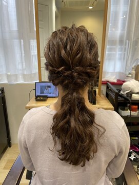 リソ 銀座(RISO) 【20代・30代】ヘアセット【結婚式・パーティー・デート】