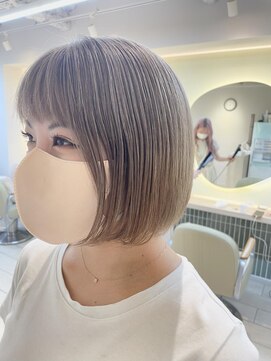 テトラ バイ ネオリーブ 横浜西口店(tetra by neolive) 横浜★今期大人気のハイトーンボブ