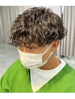リコ ヘアアンドリラクゼーション 名駅店(LICO HAIR＆RELAXATION)&nbsp;波巻きパーマヘア　名古屋駅/名駅/メンズ