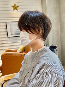 アデプト 綾瀬店(adept) インナーカラーが可愛い大人ショート【綾瀬/北千住/亀有】