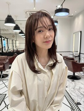 ミンクス 青山店(MINX) 【知念】大人ガーリーな艶髪愛されモテストレート