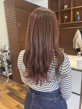 クラップス 杉田店(CLAPS) イルミナカラー×オレンジピンク×リラクシー