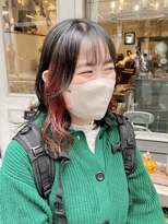 ペイジバイネオリーブ 吉祥寺店(Paige by Neolive)&nbsp;インナーカラー　チェリーレッド