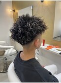 ハイライトツイストパーマ