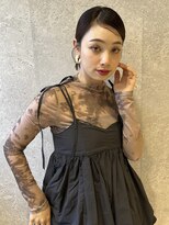 アース 三軒茶屋店(HAIR&MAKE EARTH) 三軒茶屋_レディース_ミディアム_ヘアアレンジ_ヘアセット_小顔
