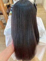 グランバイ アトリエドングリ(Grand × AtlierDonguri) お客様髪質改善データ1216(梅雨対策縮毛~)