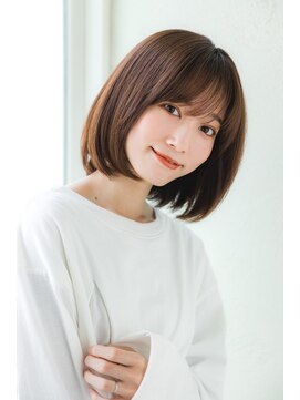 ミットバイツリー センター北(mit by tree) ナチュラルストレートボブ