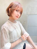 メーヴェ(Mowen) mowen ショートボブ×ハイトーンベージュ