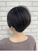 ナチュラルショートマッシュ