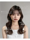 韓国風パーマ/コテ巻き風パーマ/レイヤーカット/パーマ/韓国ヘア