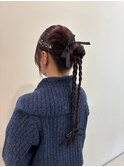 同窓会ヘアセット
