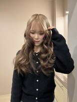 チャプター 問屋町(chapter)&nbsp;ケアブリーチミルクティーベージュルーツカラーグラデーション