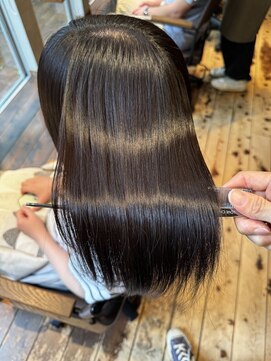 カンカ(Kanca) 美髪ストレート♯静岡市♯髪質改善♯縮毛♯美髪矯正